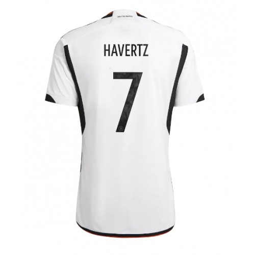 Maillot de foot Allemagne Kai Havertz #7 Domicile Monde 2022 Manches Courte